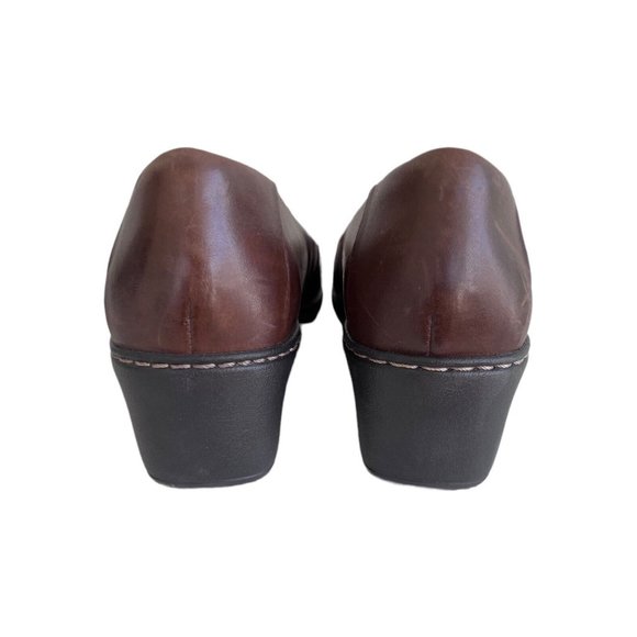 Cobb Hill by New Balance Darcy Womens Size 10W Brown Leather Comfort Wed… - Picture 5 of 11